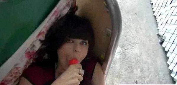  Crazy Girl To Get Orgasm Insert All Kind Of Things video-21